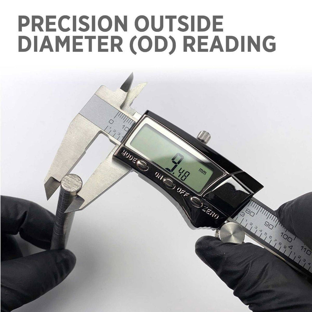 Digital Fractional Caliper with Extra-Large LCD Screen, 3 Mode Display, 6-Inches