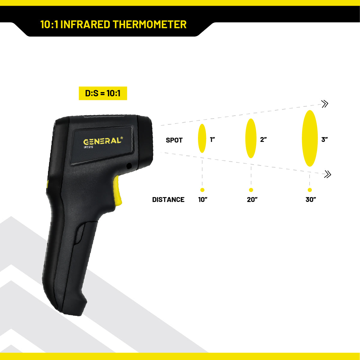 10:1 Infrared Thermometer
