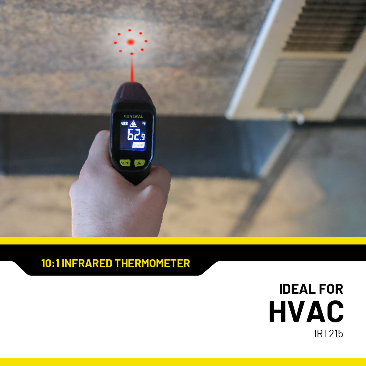 10:1 Infrared Thermometer