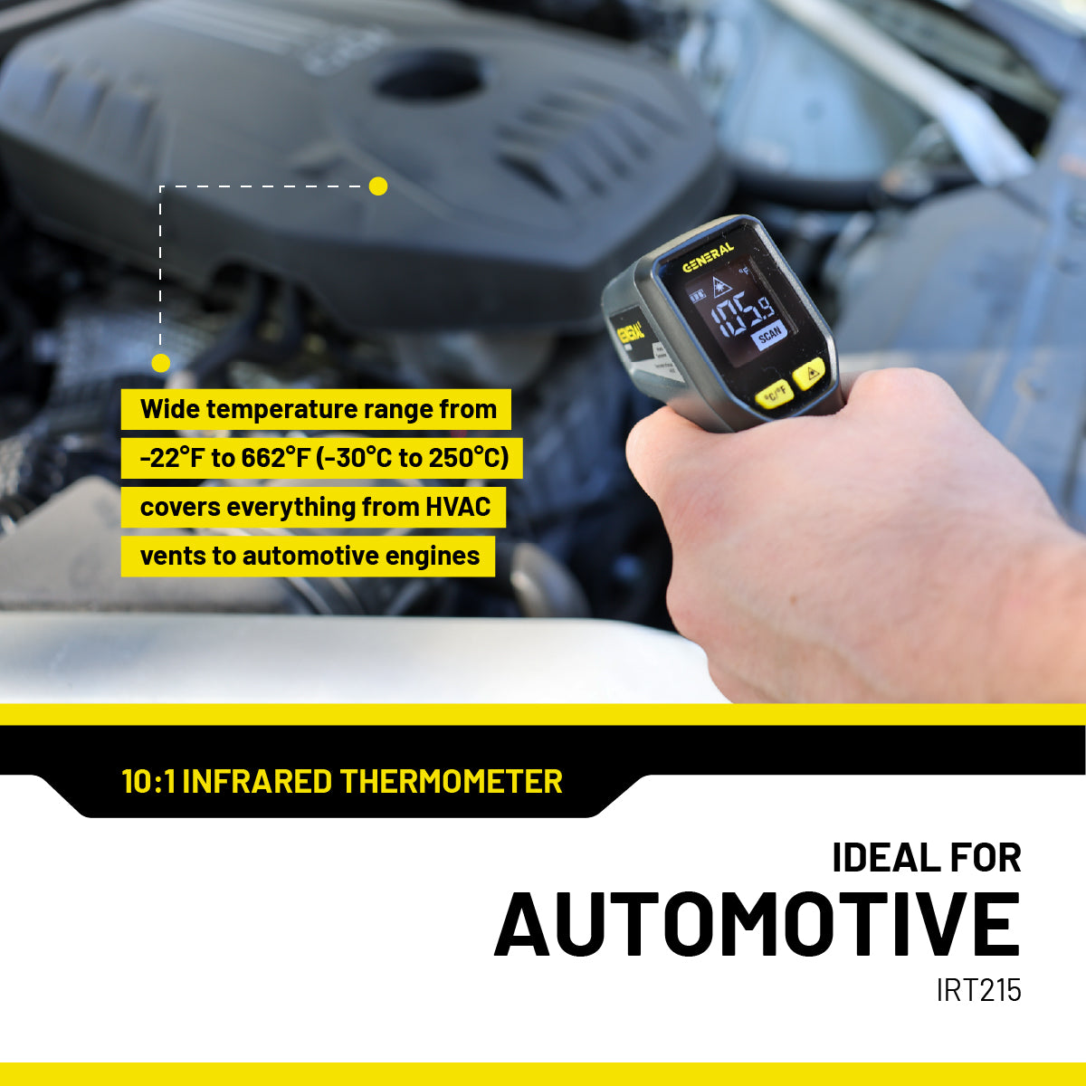 10:1 Infrared Thermometer