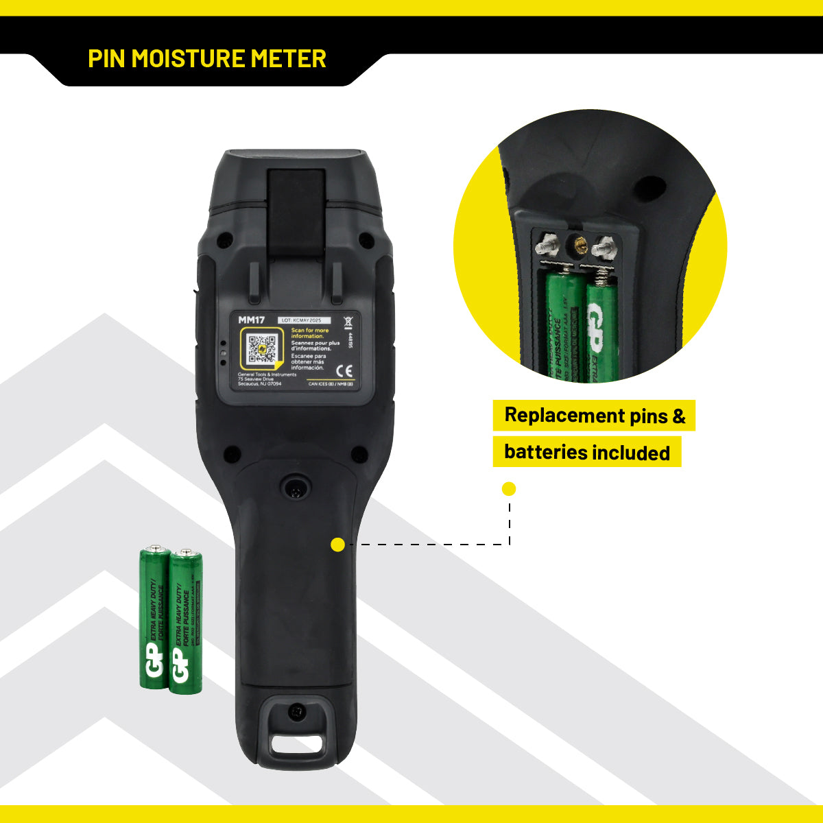 Pin Moisture Meter