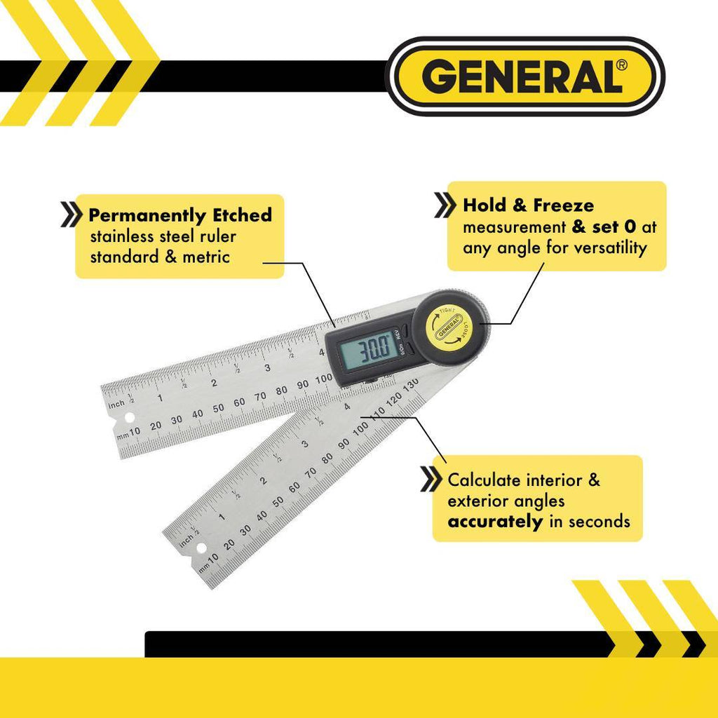 ANGLE-IZER® Digital Angle Finder, 5 in.
