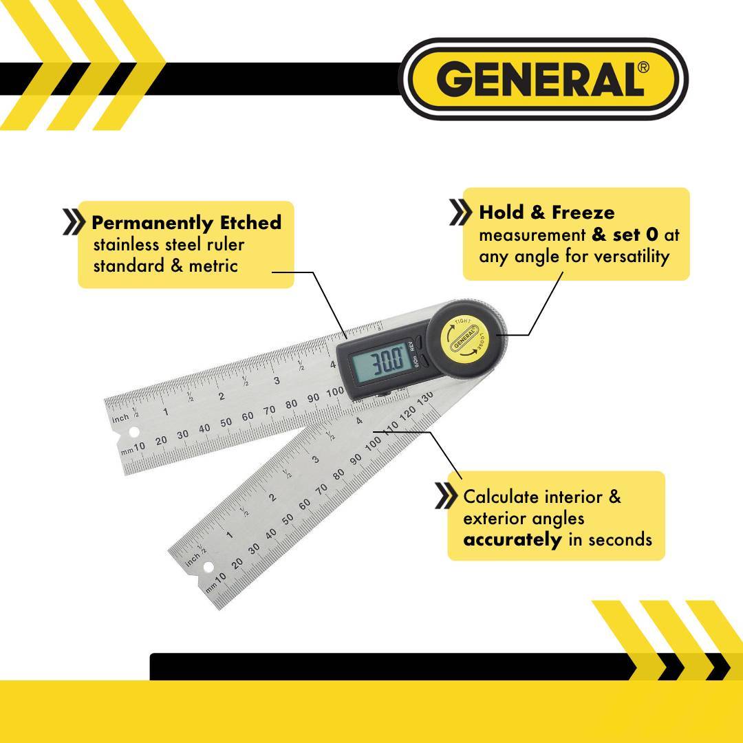 ANGLE-IZER® Digital Angle Finder, 5 in.