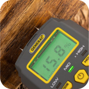Pin-Type LCD Moisture Meter