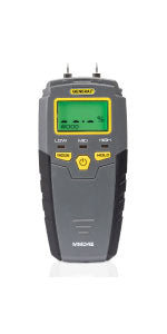 Pin-Type LCD Moisture Meter