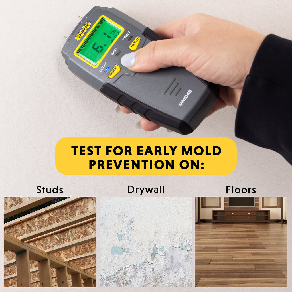 Pin-Type LCD Moisture Meter