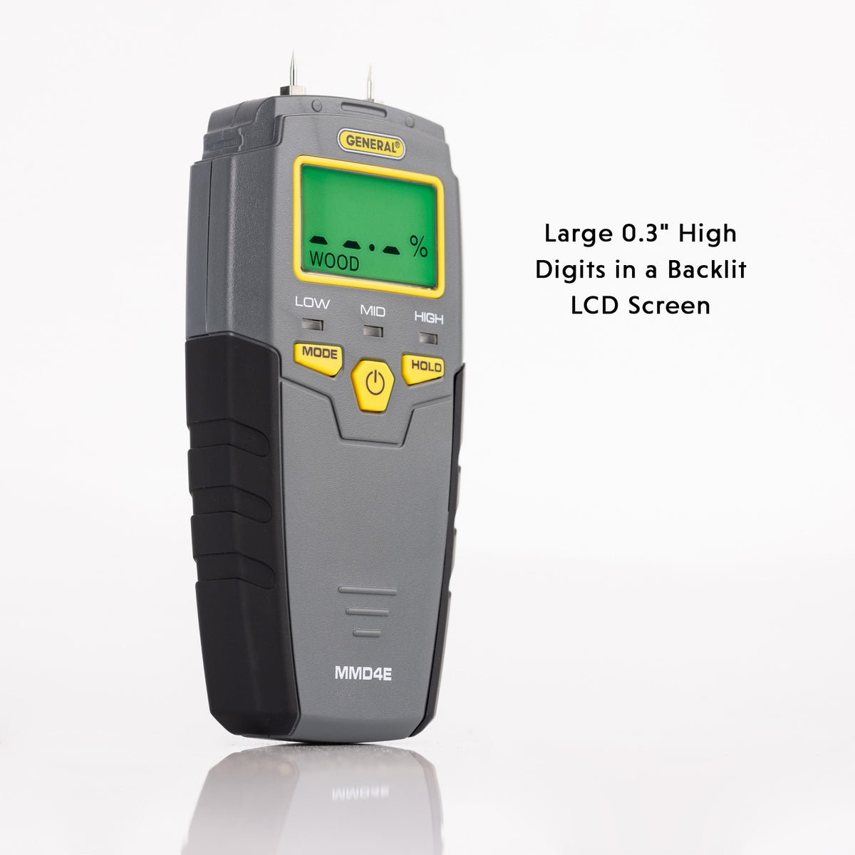 Pin-Type LCD Moisture Meter