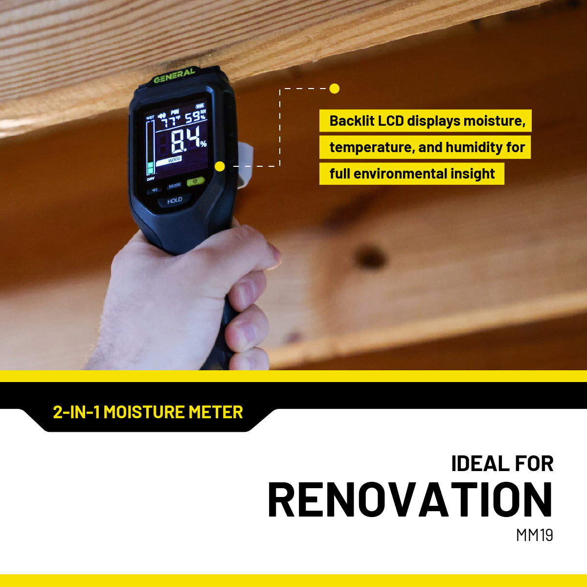 2-in-1 Moisture Meter