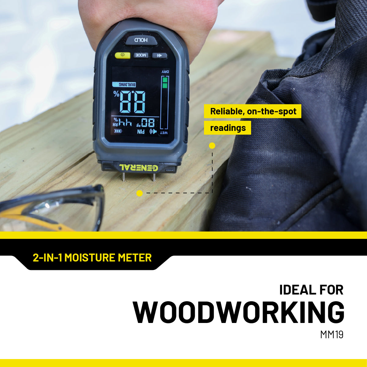 2-in-1 Moisture Meter