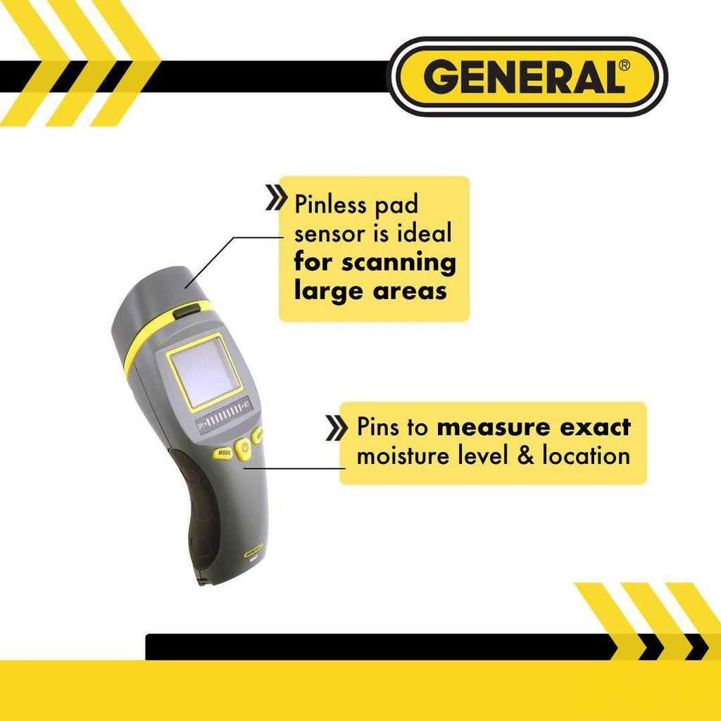 MM9 Pin/Pinless Moisture Meter