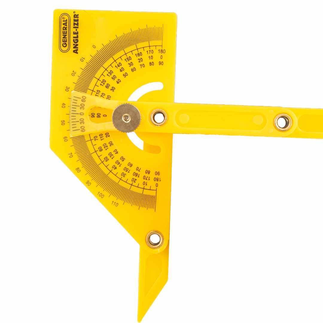 External Internal AXLIZER Plastic Protractor and Angle Finder Sloped Angles 0 Degree to 180 Degree 