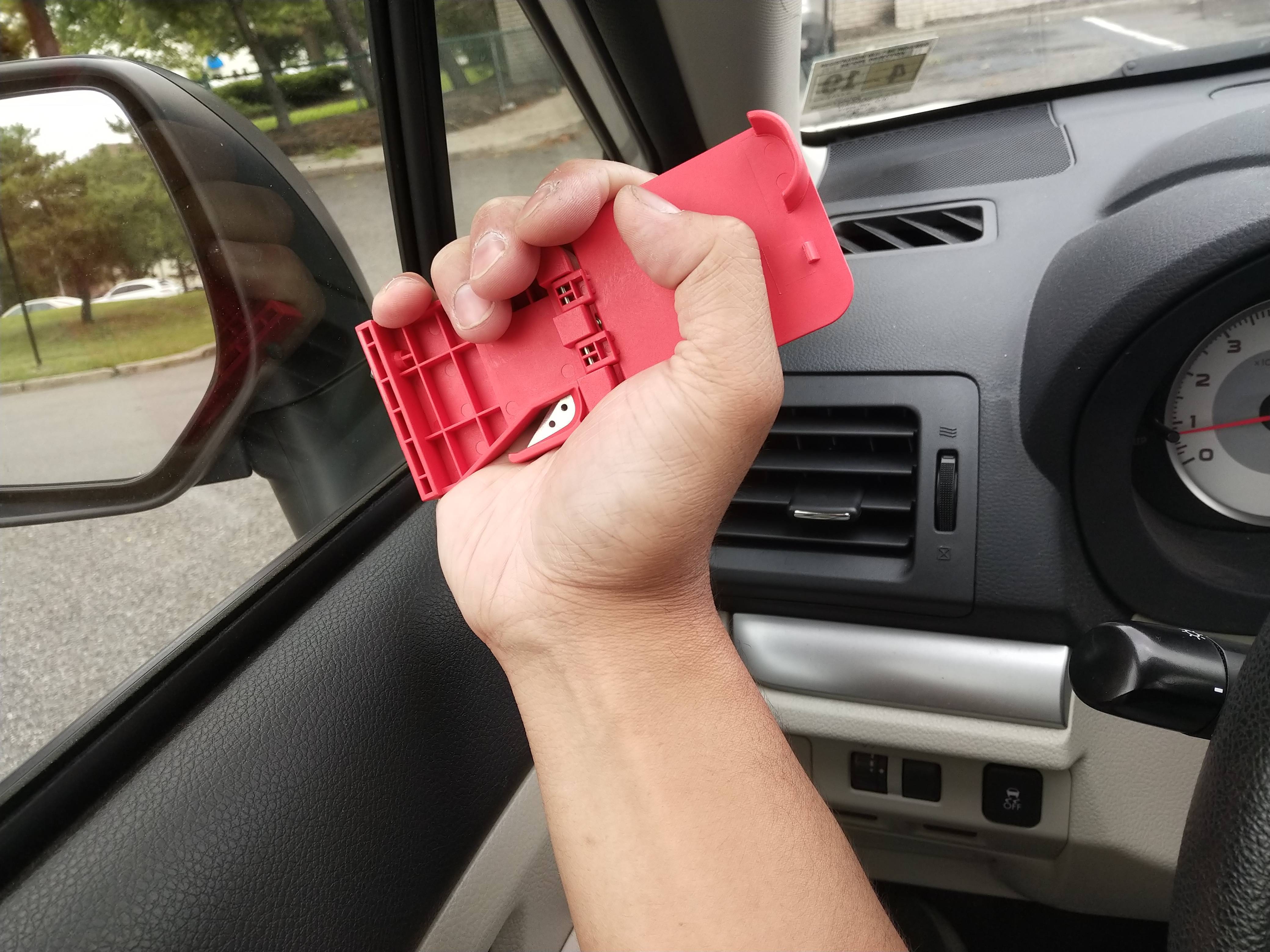 Window Break Hammer,Heavy-duty 3 in 1 Emergency Escape Tool KEBY Car Safety Hammer Seat Belt Cutter