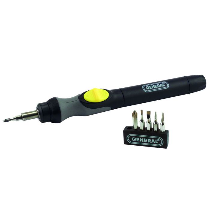 Cordless Power Screwdriver 6 Bits Quick Change Chuck Handles Difficult Repetitive Screw Fastening Jobs