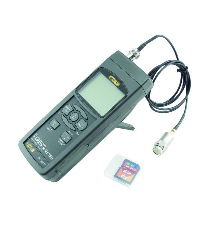 Vibration Meter with Excel-Formatted Data Logging SD Card