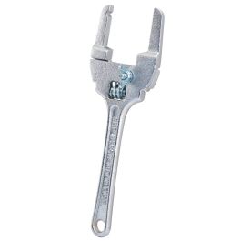 280mm Adjustable Basin Wrench 1/2 Inch & 3/4 Inch Nuts Steel Jaws