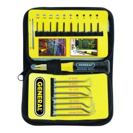 Retail Item # 63517 New General PRECISION SCREWDRIVER and PROBE SET 18 Pieces 