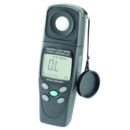 20 to 20,000 FC General Tools DLM204 Wide Range Light Meter Sodium Lighting 200 to 200,000 LuX and 3-1/2 Inch Digital Display 