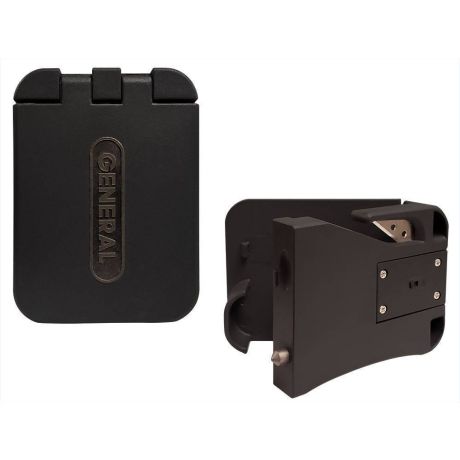 7904-BK 3-in-1 Car Emergency Escape Tool- Seat Belt Cutter, Window Hammer & LED Flashlight, Attaches to Seat Belt, 2 Pack, Black