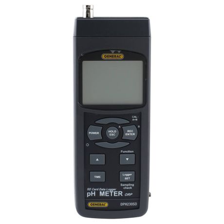 pH-ORP Meter with Excel-Formatted Data Logging SD Card
