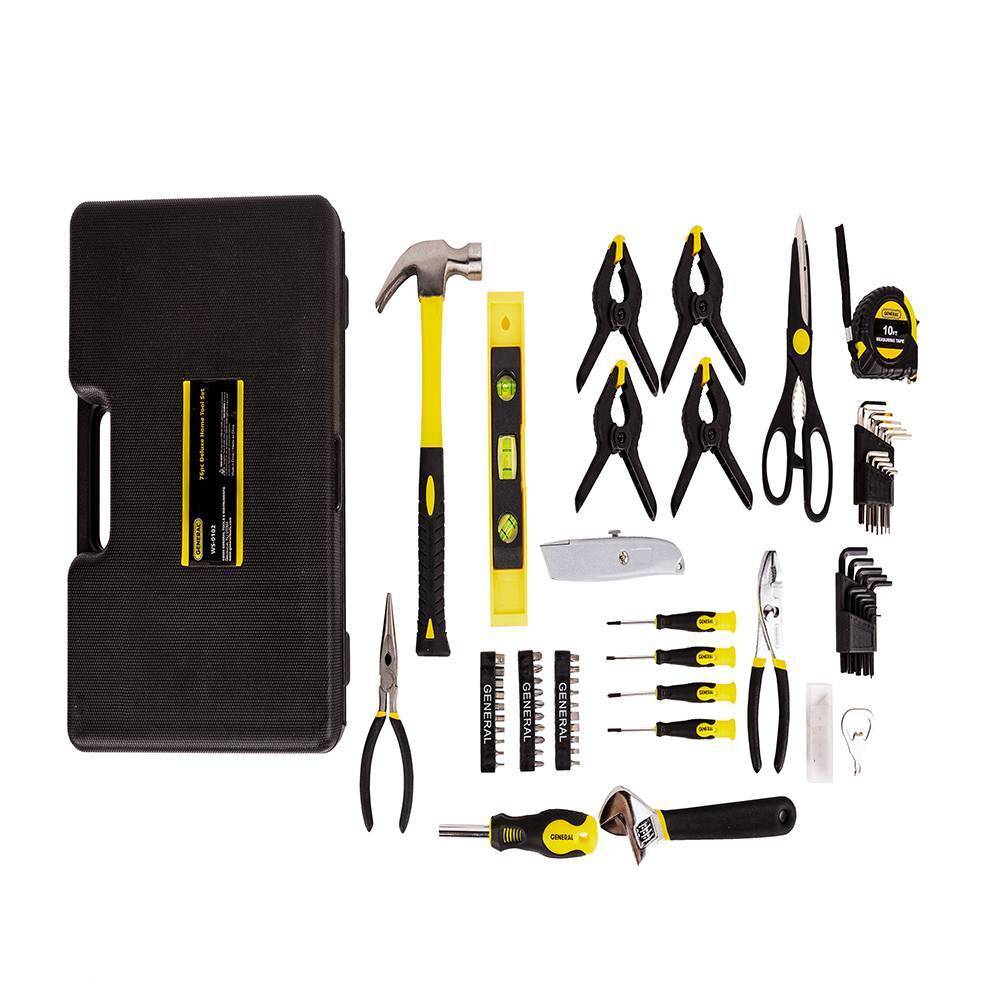 76 PCS Deluxe Home Tool Set
