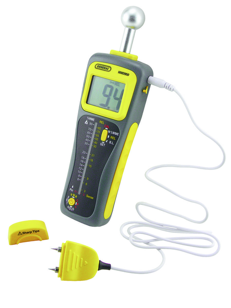 Humimeter BLL-232 Moisture Meter with Insertion Probe in Carrying Case with RS-232 option 10-50% Moisture Content Measuring Range includes transfer cable & software